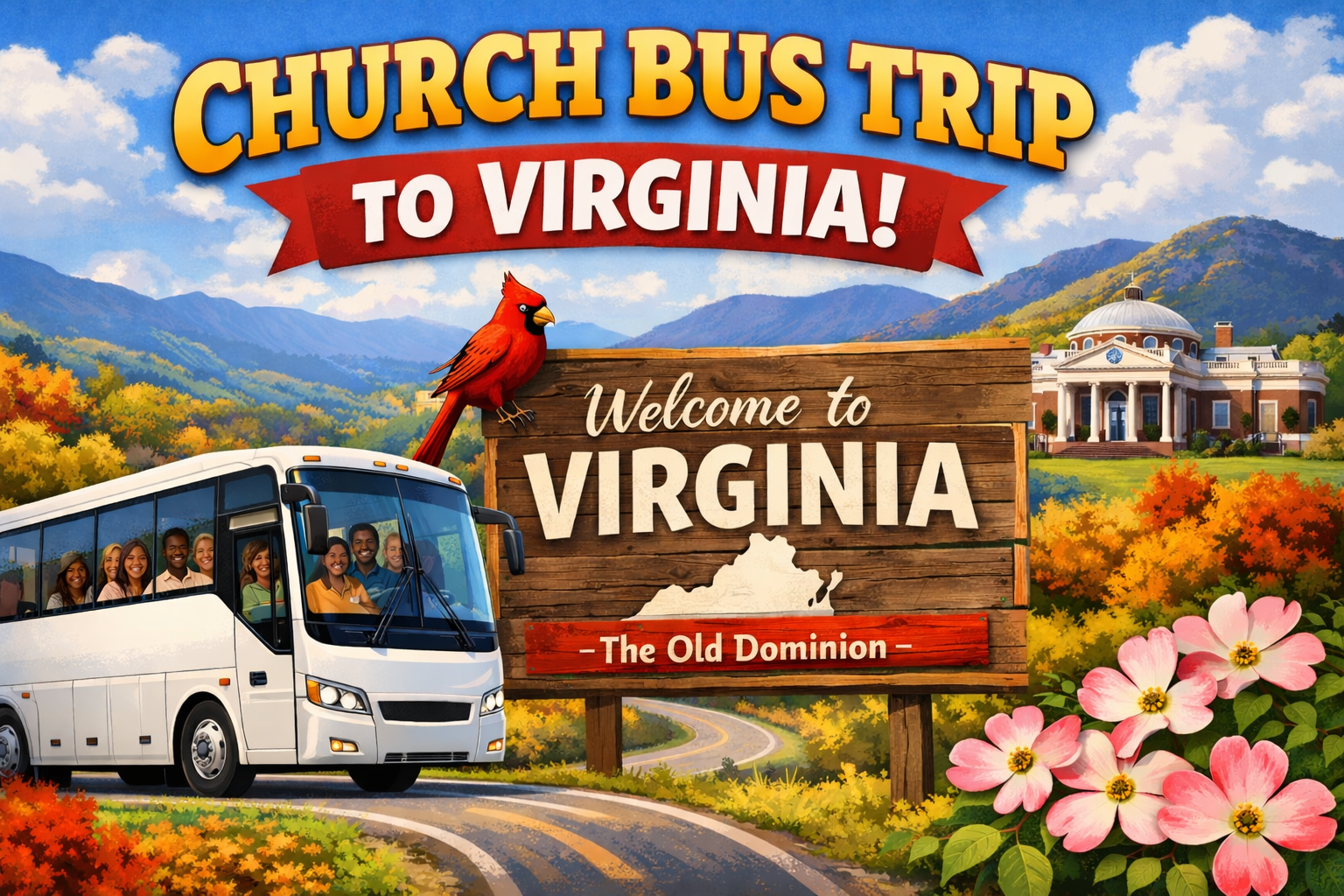 Virginia Bus Trip!